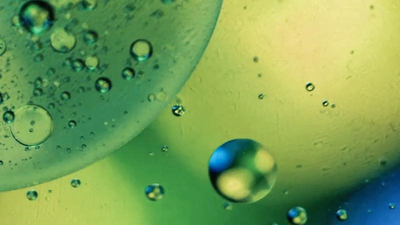 Bulles dans les produits chimiques