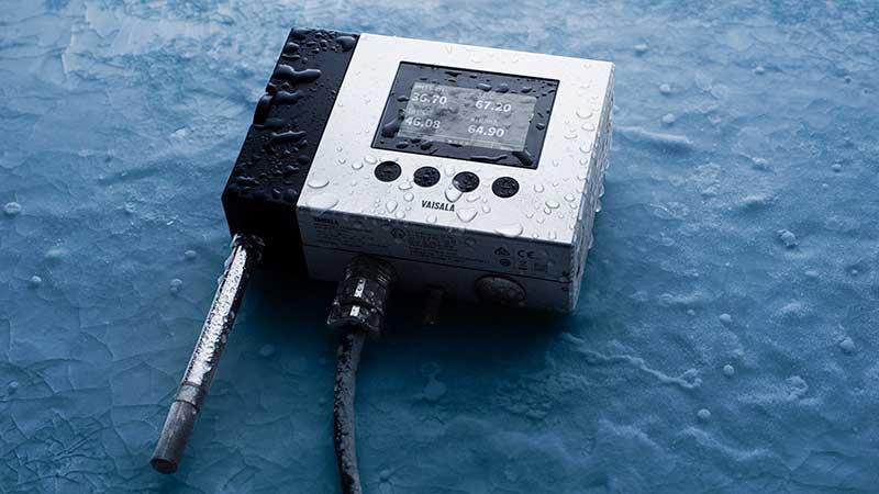 HMT370EX recouvert de glace