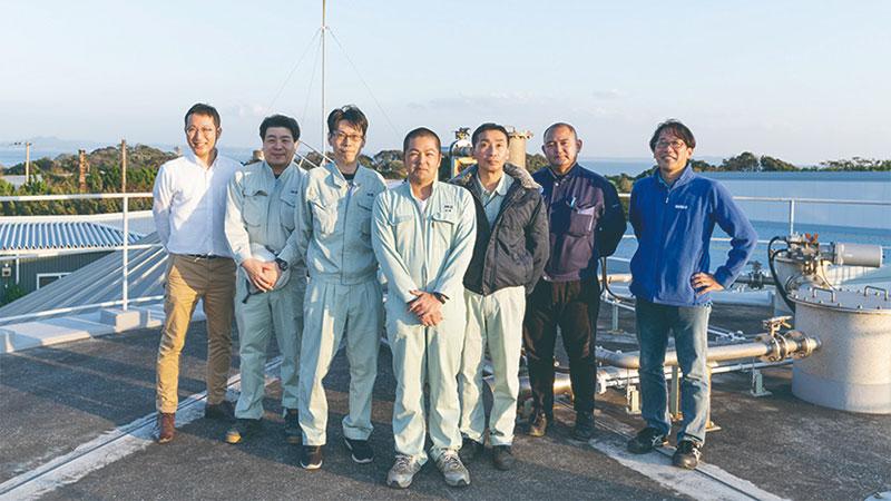 Miura plant team