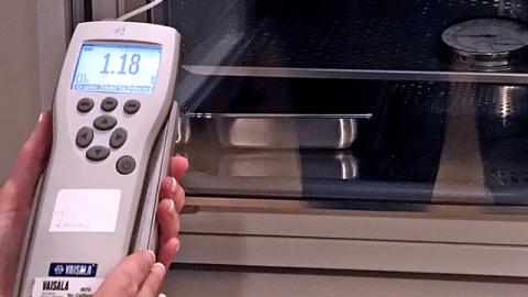 Indicateur de CO2 portable sur l'incubateur de Boston IVF