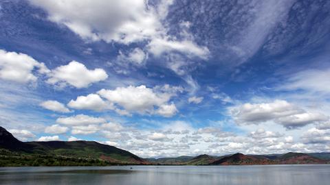 Clouds in the sky