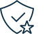 Extended warranty icon.