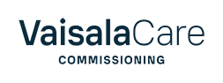 Vaisala Care Commissioning logo.