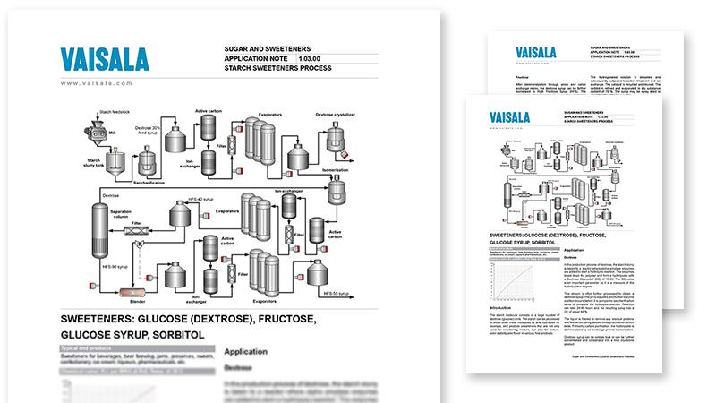 Starch sweeteners process application pdf
