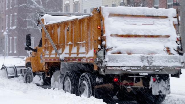 Single snowplow
