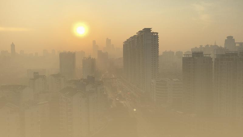 Smog in the city