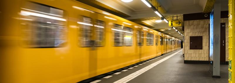 Metro platform